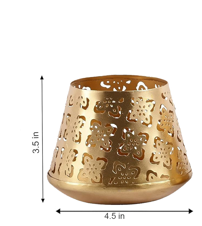 Decorative Metal Tealight Candle Holder - Image 4