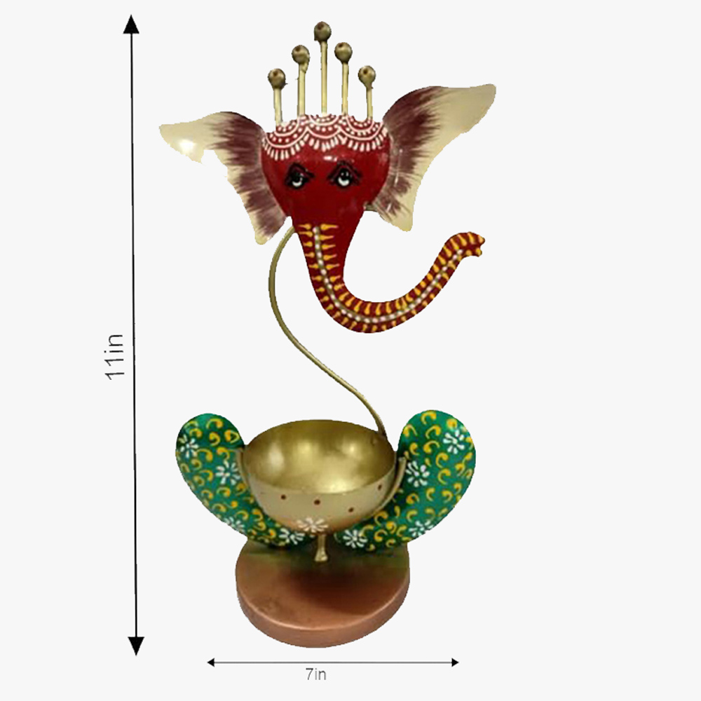 Ganesha Diya Dhoop Holder - Image 4