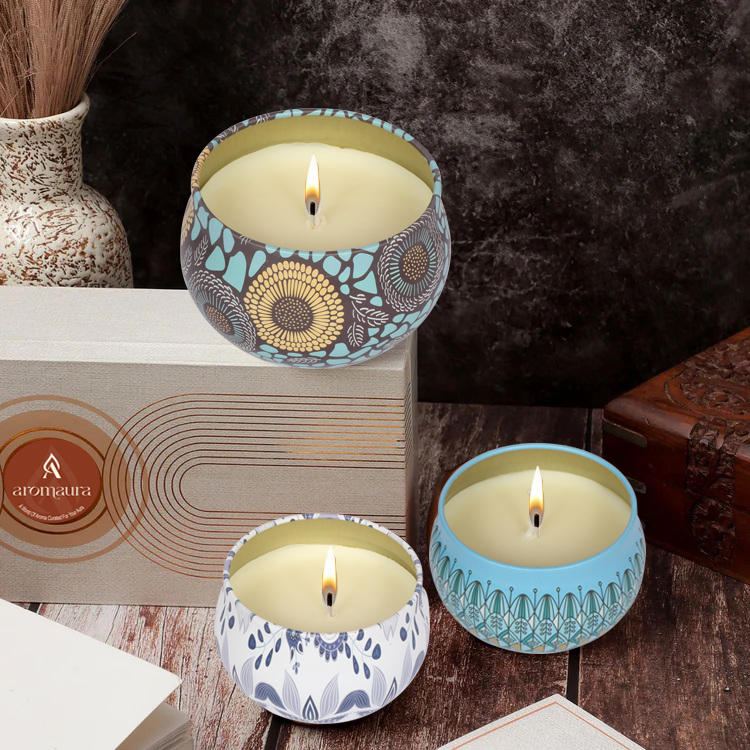 Mandala Candle